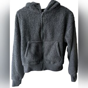 🌞4/20$ Cozy Black Fleece Women's Jacket